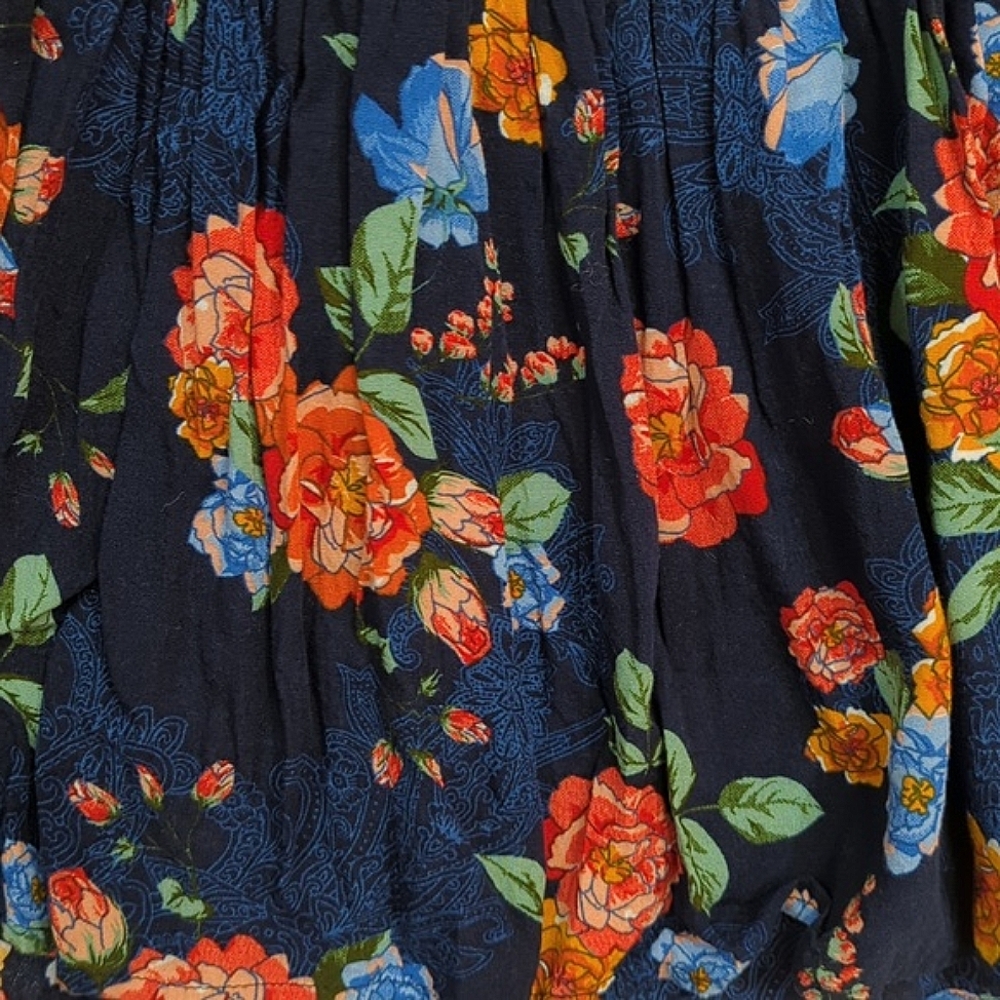 Patrons Of Peace Boho Flowy Tiered Dress - Picture 2 of 10
